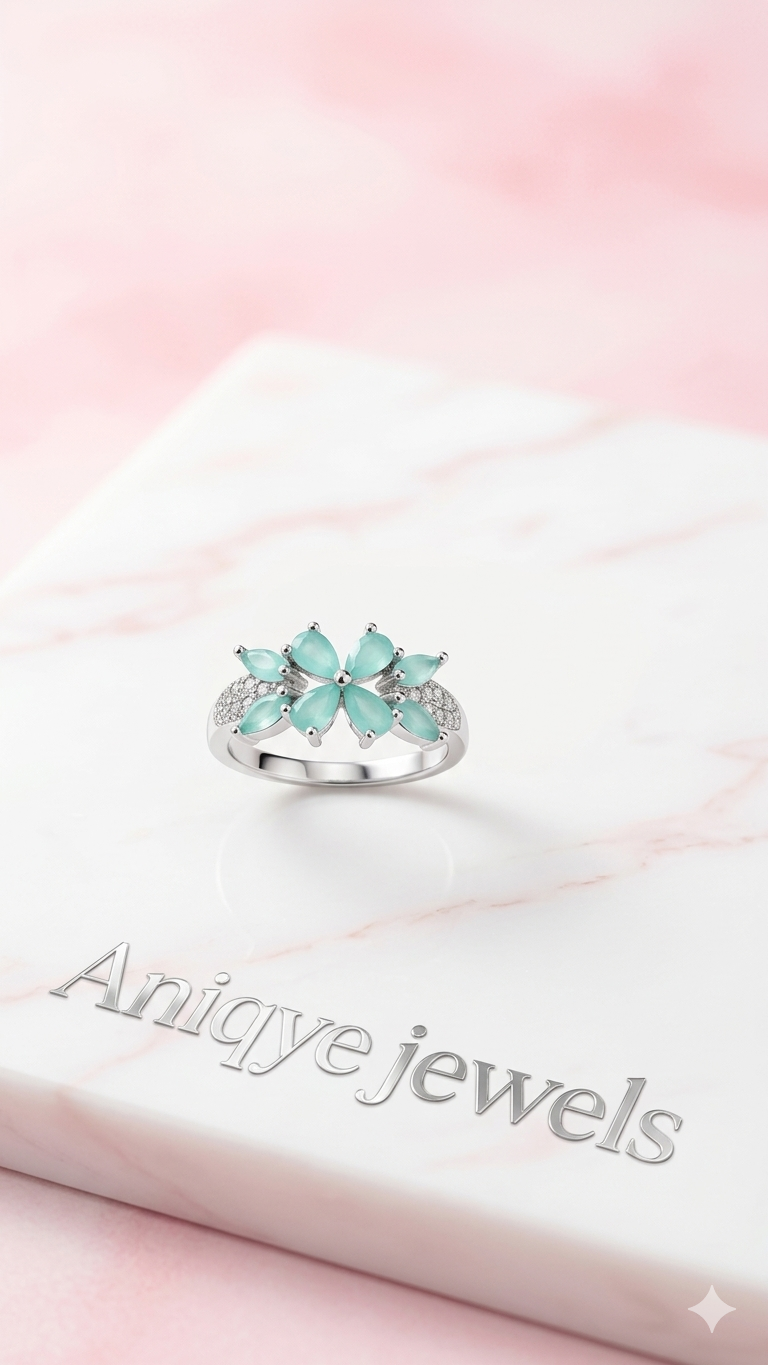 Mint Blossom Ring